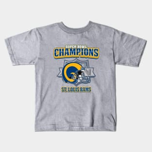 Super Bowl Champions Rams Kids T-Shirt